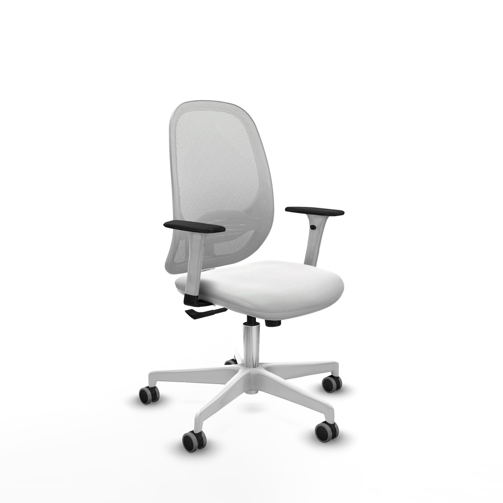 Cilanco blanca sincro malla blanca bali blanco brazos 1D base blanca ruedas 65mm engomadas