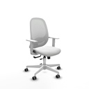 Cilanco blanca traslack malla blanca bali blanco brazos blancos base blanca ruedas 65mm engomadas