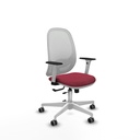Cilanco blanca traslack malla blanca bali granate brazos 1D base blanca ruedas 65mm engomadas