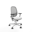 Cilanco blanca traslack malla gris bali blanco brazos 1D base blanca ruedas 65mm engomadas