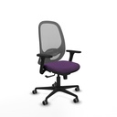 Cilanco sincro malla gris bali morado brazos 3D base nailon ruedas 65mm engomadas