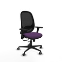 Cilanco traslack malla negra bali morado brazos 3D base nailon ruedas 65mm engomadas