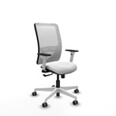 Zulema sincro malla blanca bali blanco brazos blancos base blanca  ruedas 65mm engomadas