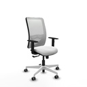 Zulema sincro malla blanca bali blanco brazos 1D base blanca  ruedas 65mm engomadas