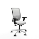 Zulema sincro malla blanca bali blanco brazos 2D base blanca  ruedas 65mm engomadas