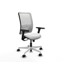 Zulema sincro malla blanca bali blanco brazos 3D base blanca  ruedas 65mm nailon