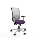 Zulema sincro malla blanca bali morado brazos blancos base blanca  ruedas 65mm nailon