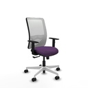 Zulema sincro malla blanca bali morado brazos 1D base blanca  ruedas 65mm nailon