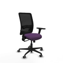 Zulema sincro malla negra bali morado brazos 3D base nailon  ruedas 65mm engomadas