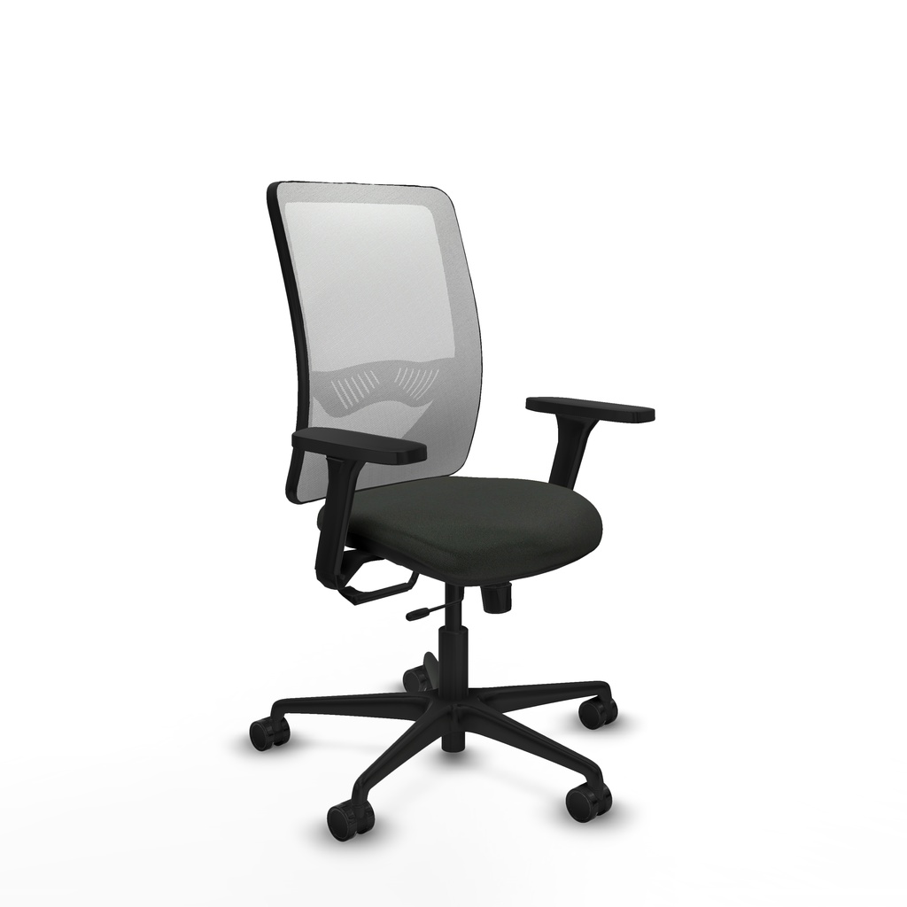 Zulema traslack malla blanca bali negro brazos 3D base nailon  ruedas 65mm nailon