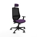 Mardos sincro bali morado brazos 1D base nailon ruedas 65mm engomadas cabecero 2D