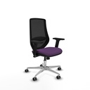 Mardos sincro bali morado brazos 2D base aluminio ruedas 65mm engomadas