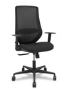 Silla Mardos sincro malla negra bali negro brazo regulable.