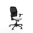 Alfera traslack malla negra bali blanco brazos 3D base nailon ruedas 65mm engomadas