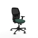 Alfera traslack malla negra bali verde botella brazos 2D base nailon ruedas 65mm engomadas