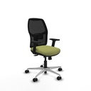 Alfera traslack malla negra bali verde oliva brazos 2D base aluminio ruedas 65mm nailon