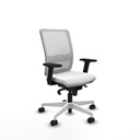 Haches sincro malla blanca bali blanco brazos 2D base blanca ruedas 65mm nailon