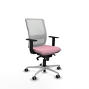 Haches sincro malla blanca bali rosa brazos 1D base aluminio ruedas 65mm engomadas