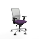 Haches sincro malla blanca bali morado brazos 2D base blanca ruedas 65mm engomadas