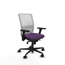 Haches sincro malla blanca bali morado brazos 3D base nailon ruedas 65mm nailon
