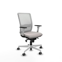 Haches sincro malla blanca similpiel blanco brazos blancos base blanca ruedas 65mm engomadas