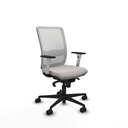 Haches sincro malla blanca similpiel blanco brazos blancos base nailon ruedas 65mm nailon