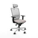 Haches sincro malla blanca similpiel blanco brazos 1D base blanca cabecero malla 2D ruedas 65mm engomadas