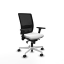 Haches sincro malla negra bali blanco brazos 3D base blanca ruedas 65mm nailon