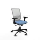 Haches traslack malla blanca bali azul cielo brazos 2D base nailon ruedas 65mm engomadas