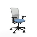Haches traslack malla blanca bali azul cielo brazos 3D base nailon ruedas 65mm nailon