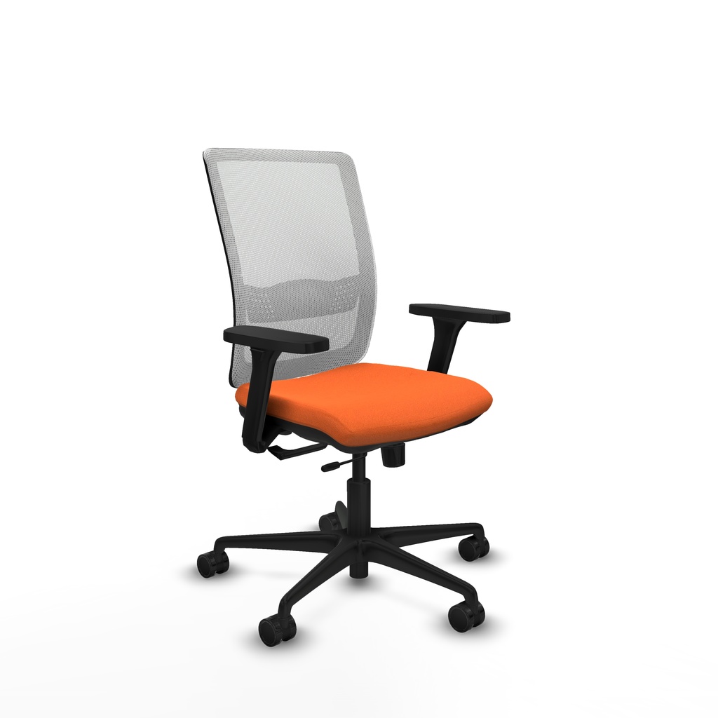 Haches traslack malla blanca bali naranja brazos 3D base nailon ruedas 65mm nailon