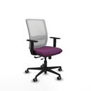 Haches traslack malla blanca similpiel morado brazos 1D base nailon ruedas 65mm engomadas