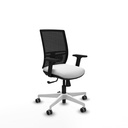 Yunquera sincro malla negra bali blanco brazos 2D base blanca ruedas 65mm engomadas