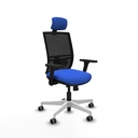 Yunquera traslack malla negra bali azul brazos 3D base blanca cabecero 1D ruedas 65mm engomadas
