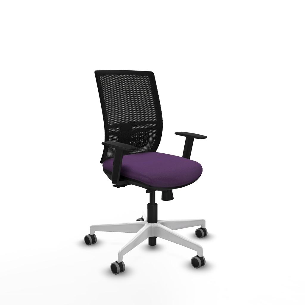 Yunquera traslack malla negra bali morado brazos 1D base blanca ruedas 65mm engomadas