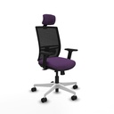 Yunquera traslack malla negra bali morado brazos 2D base blanca cabecero 1D ruedas 65mm nailon