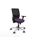 Yunquera traslack malla negra bali morado brazos 3D base aluminio ruedas 65mm engomadas