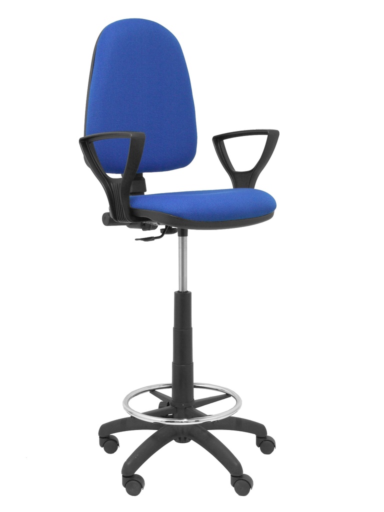 Taburete Aýna bali azul brazos fijos