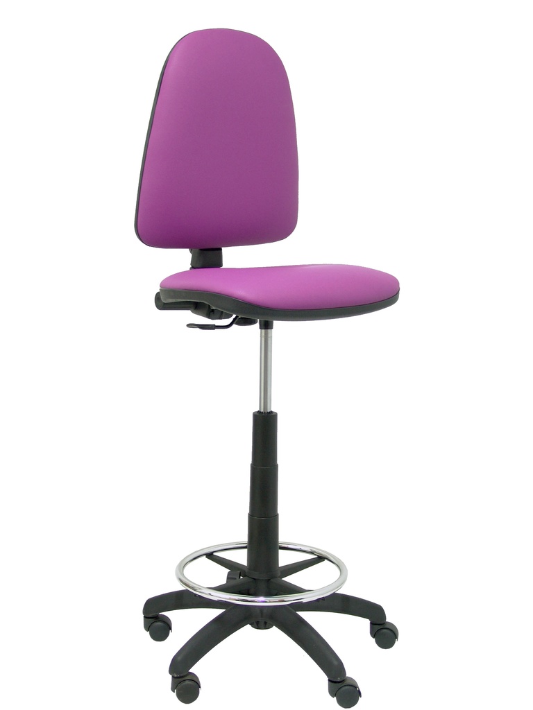 Taburete Aýna similpiel morado