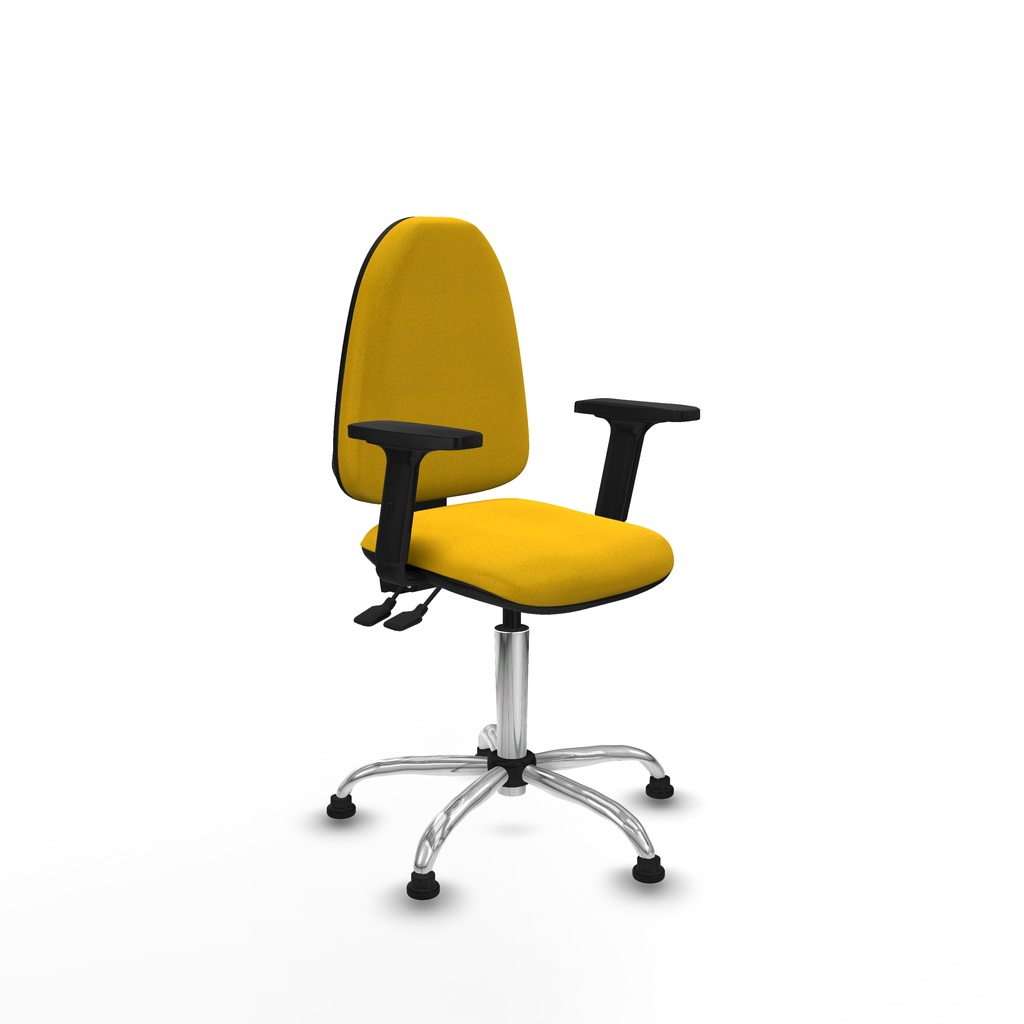 Aýna AS bali amarillo brazos 2D base cromada topes
