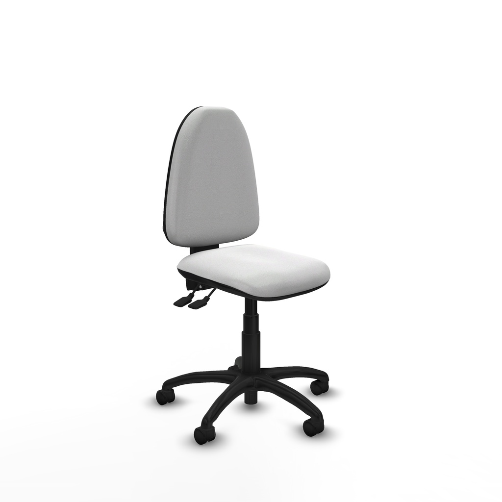 Aýna AS bali blanco sin brazos base poliamida ruedas nailon 50mm