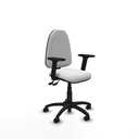 Aýna AS bali blanco brazos 2D base poliamida ruedas nailon 50mm