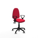 Aýna AS bali rojo brazos fijos base poliamida topes