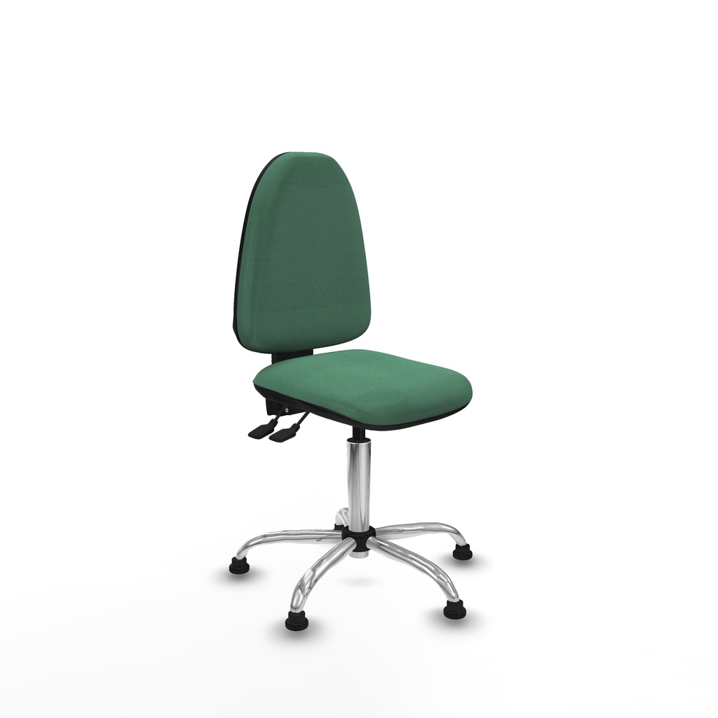 [04ASB456B0005RT] Aýna AS bali verde esmeralda sin brazos base cromada topes