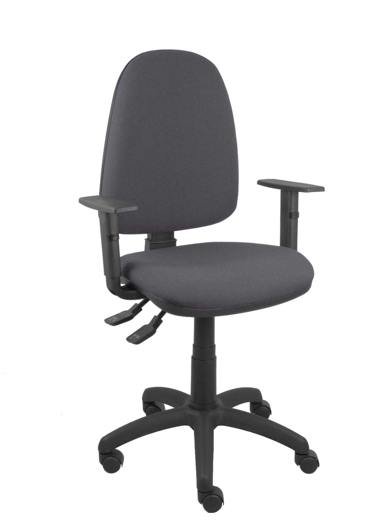 Silla Aýna S bali gris oscuro con brazos regulables