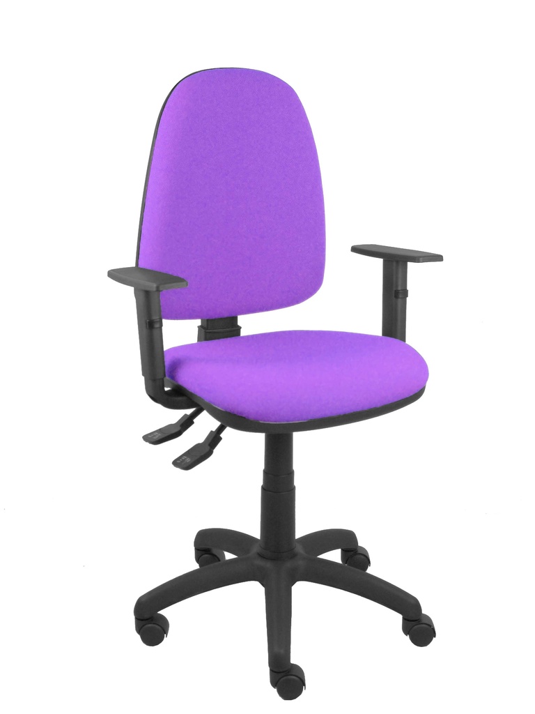 Silla Aýna S bali lila con brazos regulables