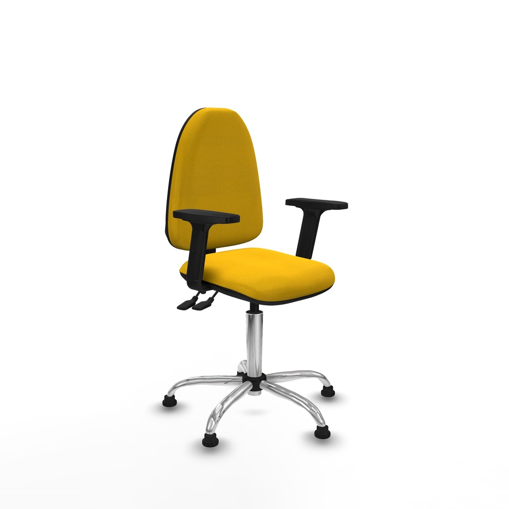 Aýna CPDM bali amarillo brazos 2D base cromada topes