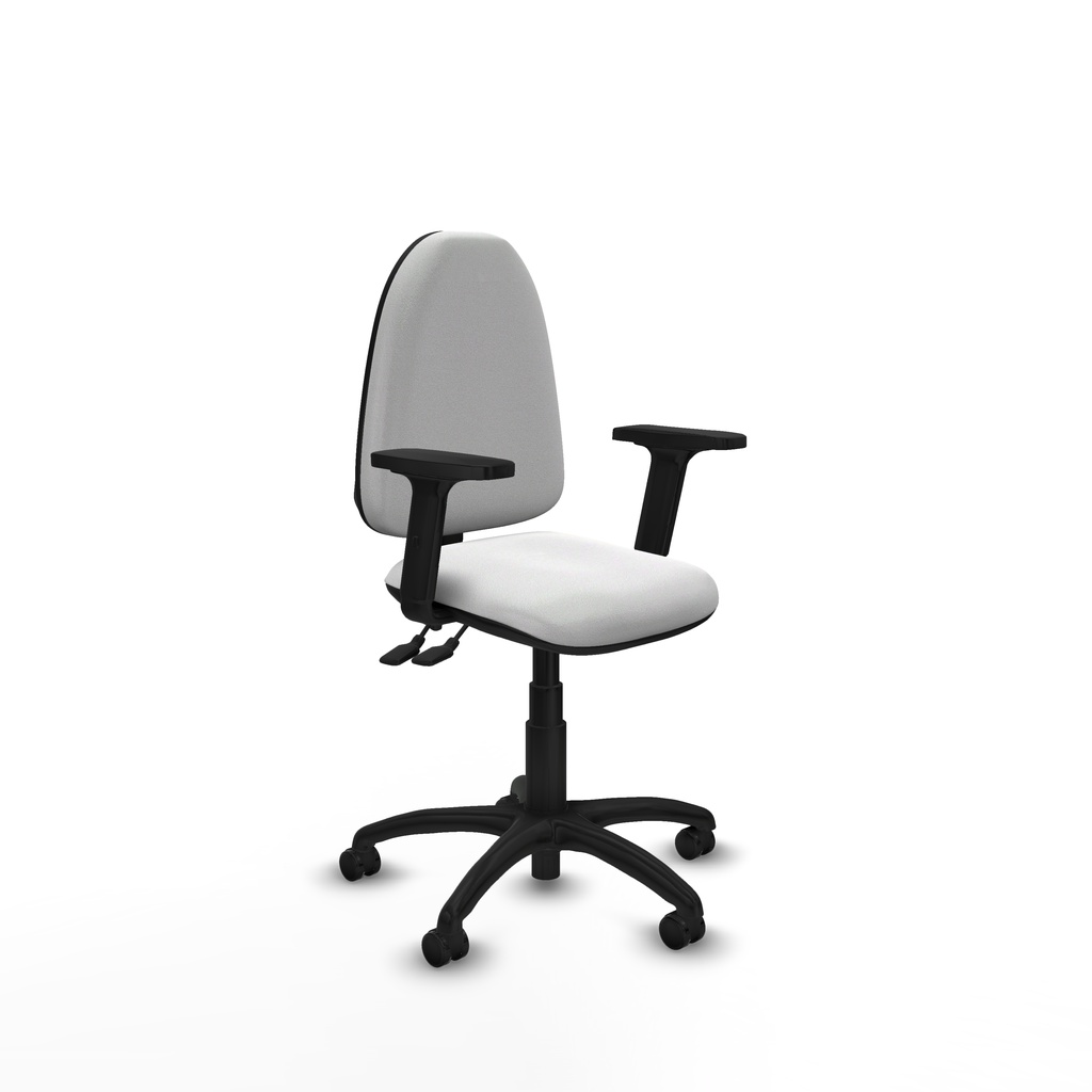 Aýna CPDM bali blanco brazos 2D base poliamida ruedas engomadas 50mm