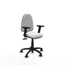 Aýna CPDM bali blanco brazos 2D base poliamida ruedas engomadas 50mm