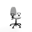 Aýna CPDM bali blanco brazos fijos base poliamida ruedas nailon 50mm